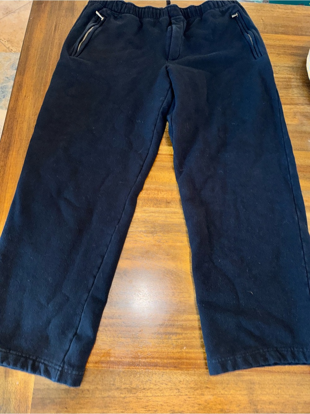 Ralph Lauren Purple Label Navy Blue Elastic-Waist Sweatpants size S